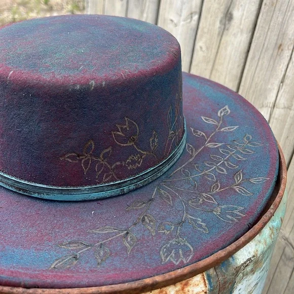 Bohemian feather hat - Picture 9 of 9